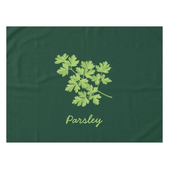 Parsley Tablecloth (Front (Horizontal))