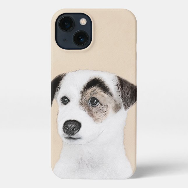 Parson Jack Russell Terrier Painting - Dog Art iPhone Case (Back)