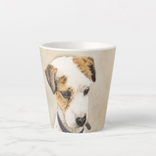Parson Jack Russell Terrier Painting - Dog Art Latte Mug