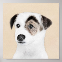 Parson Jack Russell Terrier Painting - Dog Art