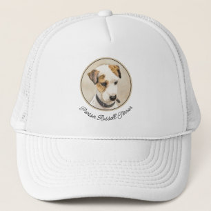 Parson Jack Russell Terrier Painting - Dog Art Trucker Hat