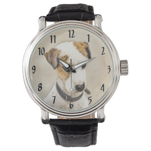 Parson Jack Russell Terrier Painting - Dog Art Watch
