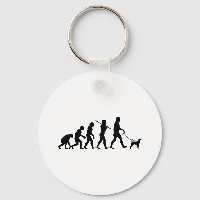 Parson Russell Terrier Key Ring (Front)