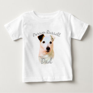 Parson Russell Terrier (smooth) Dad 2 Baby T-Shirt