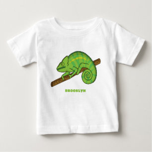 Parson's chameleon illustration baby T-Shirt