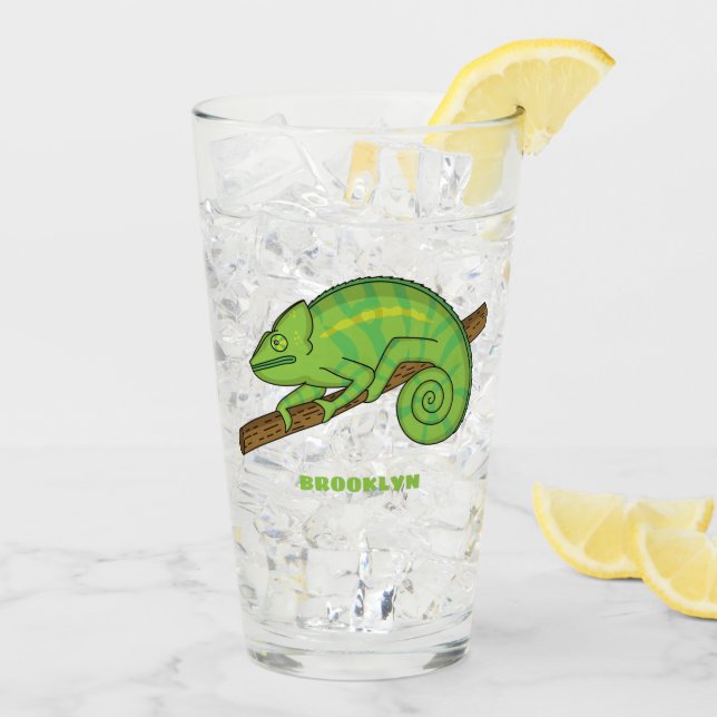 Parson's chameleon illustration  glass (Back Ice)