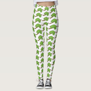 Parson's chameleon illustration leggings