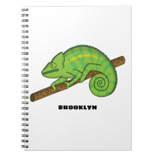 Parson's chameleon illustration notebook