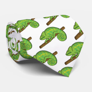 Parson's chameleon illustration tie