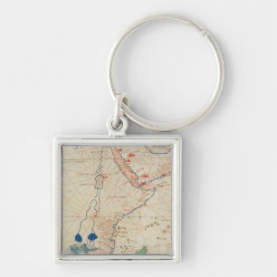 Part of Africa Atlas of the World Key Ring