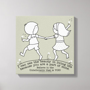 Part of My Life Canvas Print