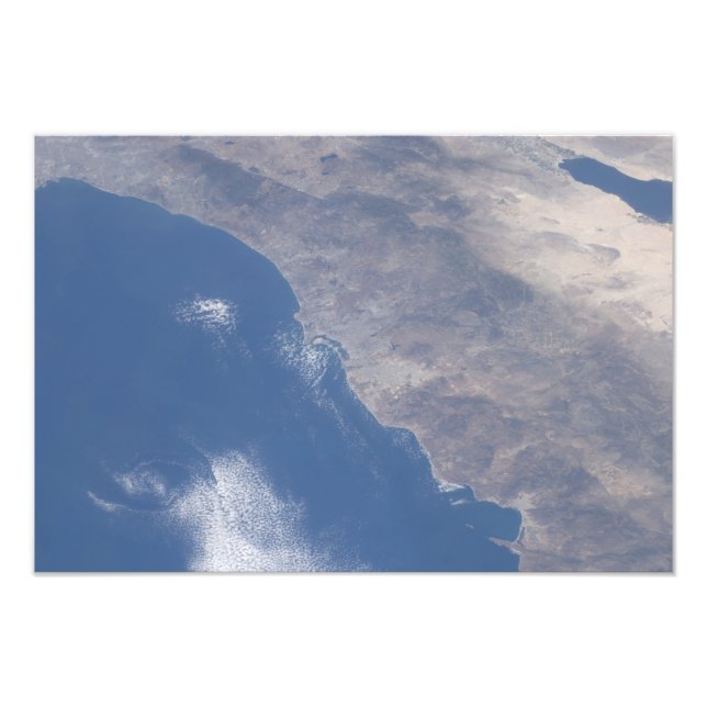 Part of southern California as seen from space Photo Print (Front)