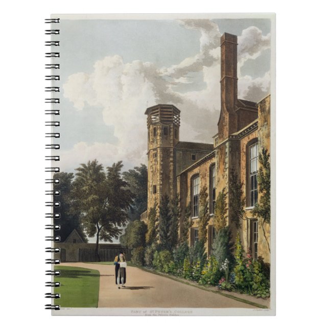 Part of St. Peter's College (Peterhouse) from the Spiral Notebook (Front)