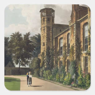 Part of St. Peter's College (Peterhouse) from the Square Sticker