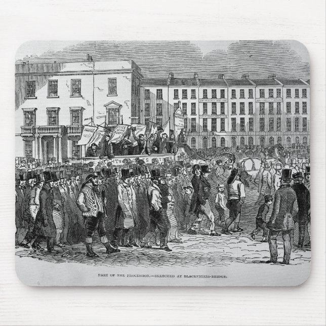 Part of the Chartist Procession Mouse Pad (Front)
