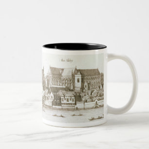Part of the City of Westminster, 1647 (engraving) Two-Tone Coffee Mug