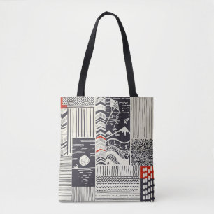 Part of wood with peeled green paint,  abstract te tote bag