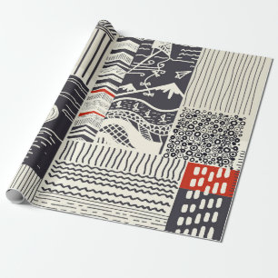 Part of wood with peeled green paint,  abstract te wrapping paper