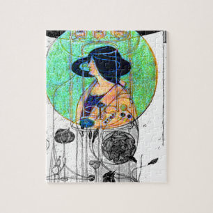 Part Seen - Part Imagined by Charles R. Mackintosh Jigsaw Puzzle