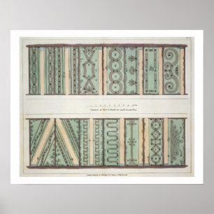Parterres of Turf and Earth for small Ground Plots Poster