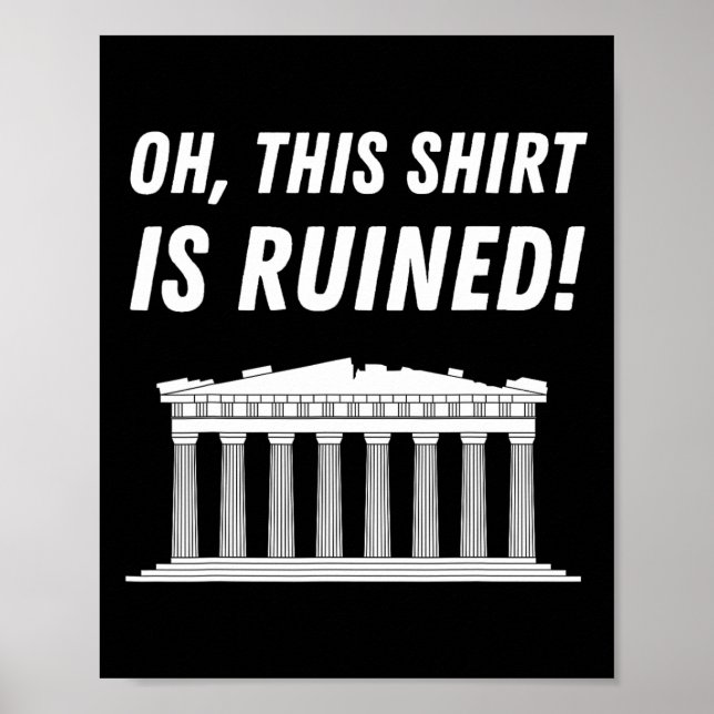 Parthenon Greece And Acropolis Of Athens  Poster (Front)
