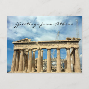 parthenon greetings postcard