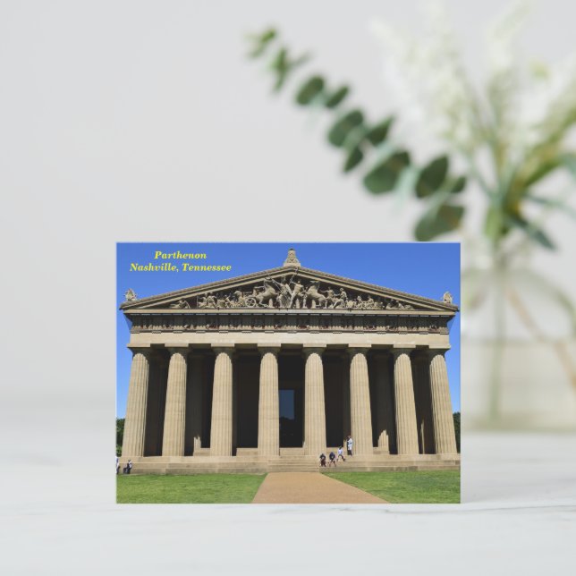 Parthenon Nashville, tennessee postcard (Standing Front)
