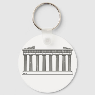 Parthenon of Athens World landmark Key Ring