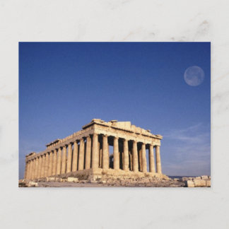 parthenon postcard