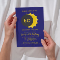 Partial Solar Eclipse 2025 60th Birthday Party