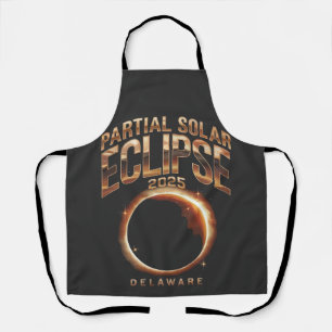 Partial Solar Eclipse 2025 Astronomy Event Apron