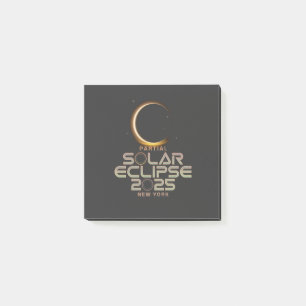 Partial Solar Eclipse 2025 Astronomy Event  Post-it Notes