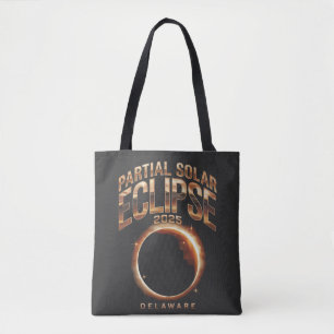 Partial Solar Eclipse 2025 Astronomy Event Tote Bag