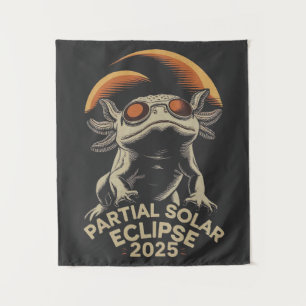 Partial Solar Eclipse 2025 Axolotl Ammph Tapestry