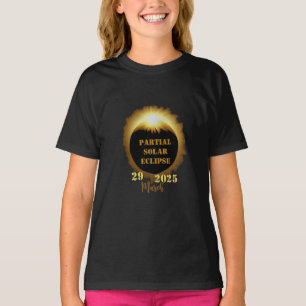 Partial Solar Eclipse Event 2025 Viewing Party T-Shirt