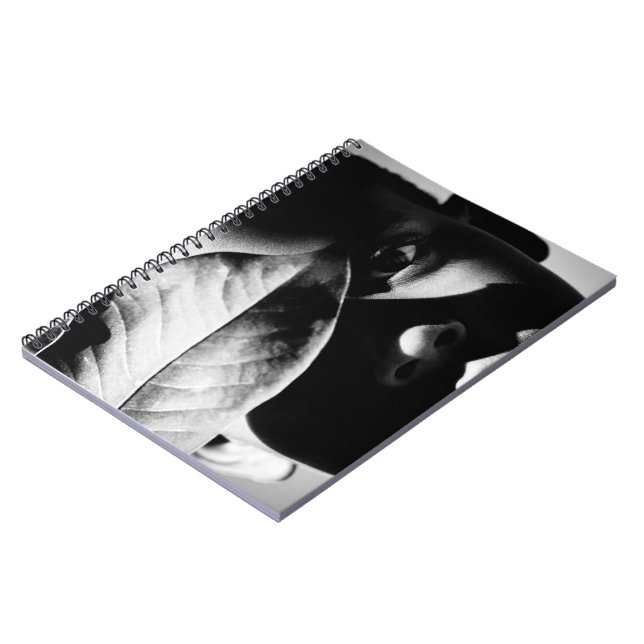 partial to red spiral notebook (Left Side)