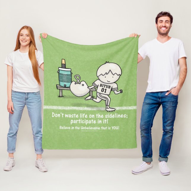 Participate in Life Fleece Blanket (In Situ)
