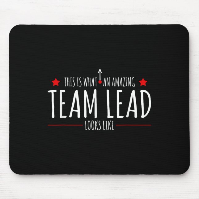 Participative And Transformational Leadership Blac Mouse Pad (Front)