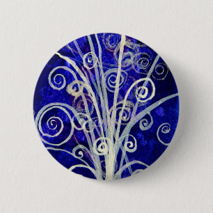 Particle Bouquet 6 Cm Round Badge