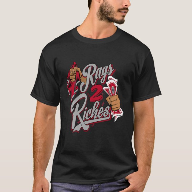 Particle Grey 9S Tee To Match Rag 2 Riches 9 Unive (Front)