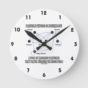 Particle Physics Is Nothing But A Pool Of Massless Round Clock