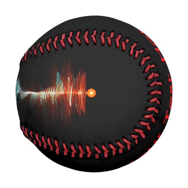 Particle-Wave Duality Baseball (Front Right)