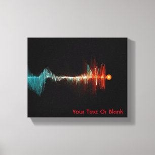Particle-Wave Duality Canvas Print