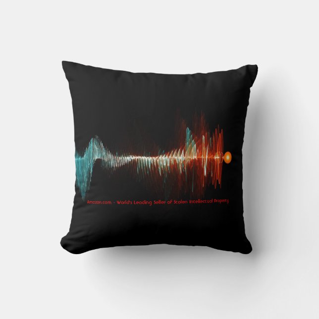 Particle-Wave Duality Cushion (Front)