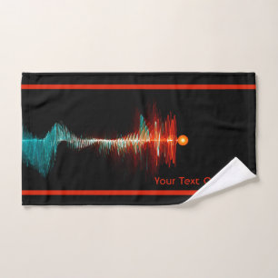 Particle-Wave Duality Hand Towel
