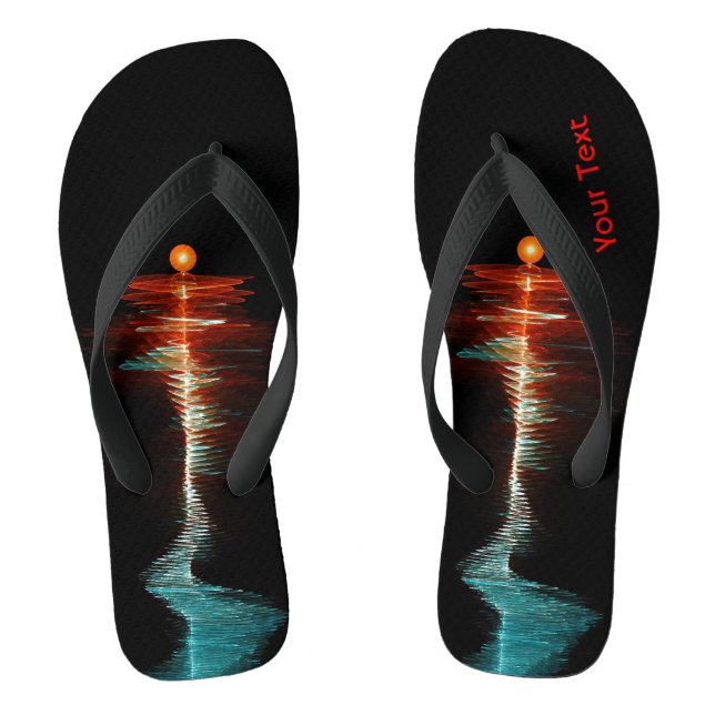 Particle-Wave Duality Jandals (Footbed)