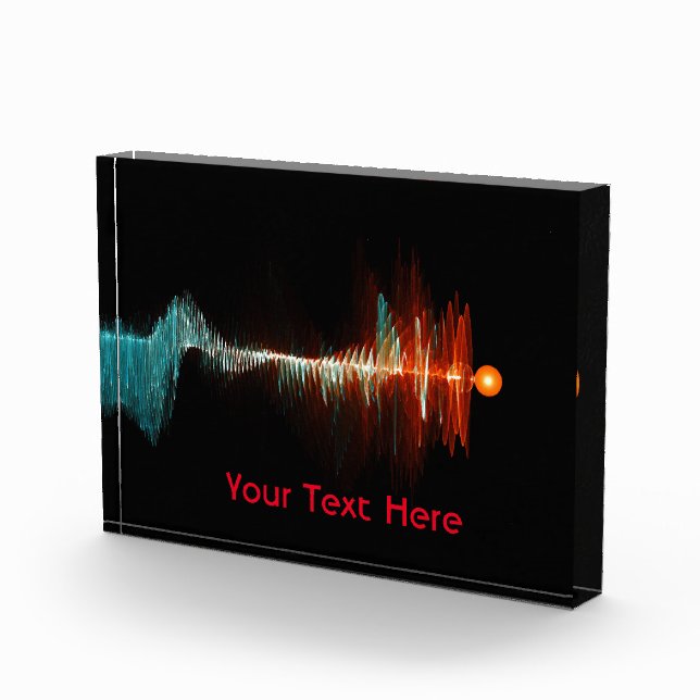 Particle-Wave Duality Photo Block (Right)