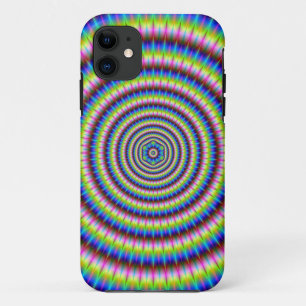 Particles and Waves with Floral Motif Case-Mate iPhone Case