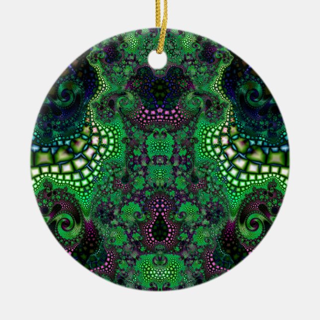 Particularised Dreamtime Variation 8  Ornament (Front)