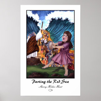 Parting the Red Sea Print